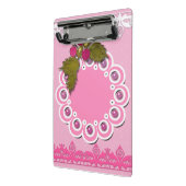 Roze scrapbooking mini klembord (Angled2)