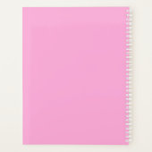 Roze scrapbooking planner (Achterkant)