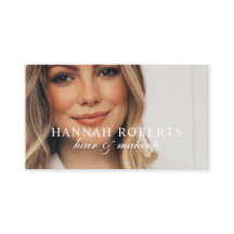 Roze Script Sociale QR Code Foto Haar Make-up