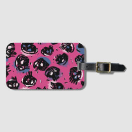 Roze scull emo Accessoires Reizen Accessoires Bagagelabel