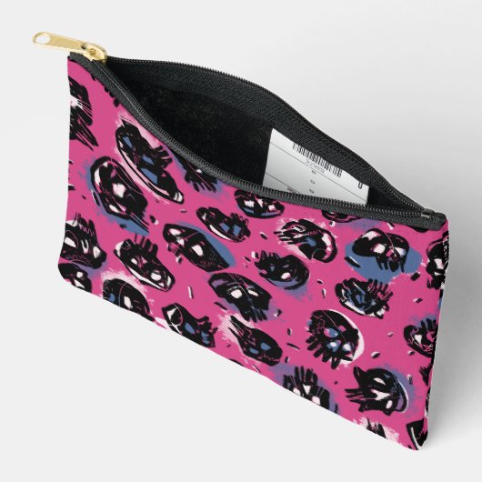 Roze scull emo Accessoires Tassen & Wallets (Open)