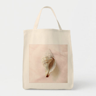 Roze Seashell Organic Canvas tas