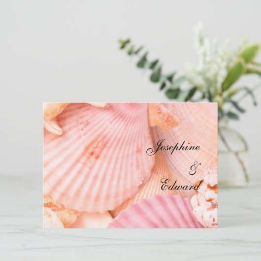 Roze Seashells (Staand voorkant)