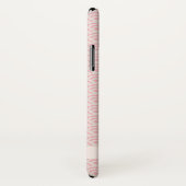 Roze Seigaiha Japans Pattern Persoonlijke naam Case-Mate iPhone Case (Achterkant / rechts)