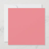 Roze seizoensgroeten kaart (Achterkant)