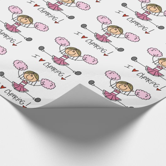 Roze selectiepaneel Afdrukpapier Cadeaupapier (Hoek)