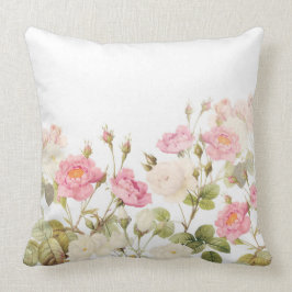 Roze Sepia  Rozen Illustratie van beemdje Kussen