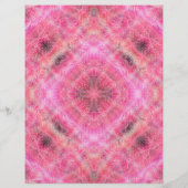 Roze Serene Tuinen Bulk Scrapbookpapierpagina's Flyer (Achterkant)