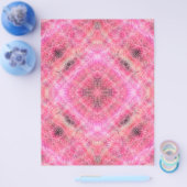 Roze Serene Tuinen Bulk Scrapbookpapierpagina's Flyer (Enkel)