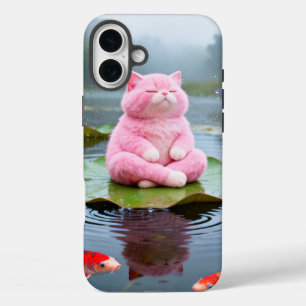 Roze Sereniteit 001 iPhone 16 Plus Hoesje