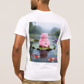 Roze Sereniteit 001 T-shirt (Achterkant)