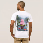 Roze Sereniteit 001 T-shirt (Achterkant volledig)