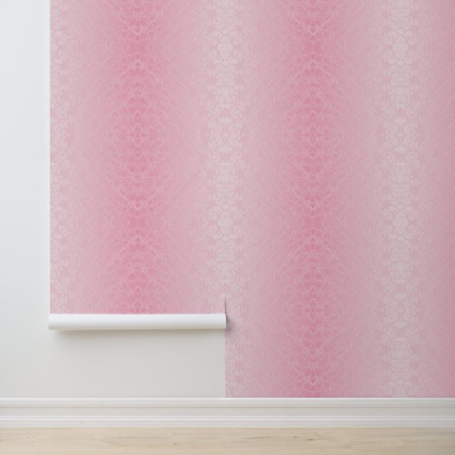 Roze Sereniteit Behang (Applicatie)