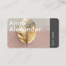 Roze Serenity Design 4 Gift Kaart