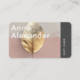 Roze Serenity Design 4 Gift Kaart Visitekaartje