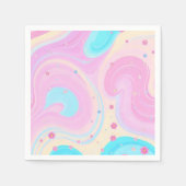 roze servetten (Voorkant)