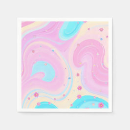roze servetten