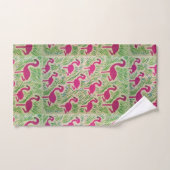Roze set handdoeken voor flamingo Bathroom (Handdoek)