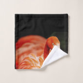 Roze set handdoeken voor flamingo Bathroom (Wasdoekje)