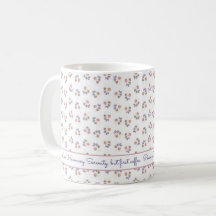 Roze Shabby Chic Aangepaste Spreuk Zoete Erwten