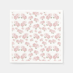 Roze Shabby Chic  Baby Meisje Douche Servet