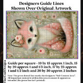 Roze Shabby Chic Fox Met Bloemen DL2L Decoupage Tissuepapier