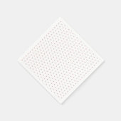 Roze Shabby Chic Polkadot Baby Meisje Douche Servet (Hoek)