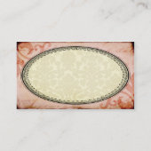 Roze Shabby Chic Visitekaartje (Achterkant)