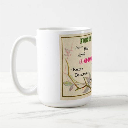  Roze Shabby Rozen Koffiebeker Koffiemok (Links)