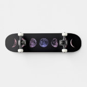 Roze Shadow Moon Persoonlijk Skateboard (Horizontaal)