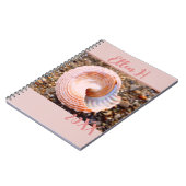 Roze Shell op het Dagboek van het Jaar van het Bl Notitieboek (Linkerzijde)
