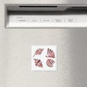 Roze shell rijmagneet magneet (Insitu (Vaatwasser))