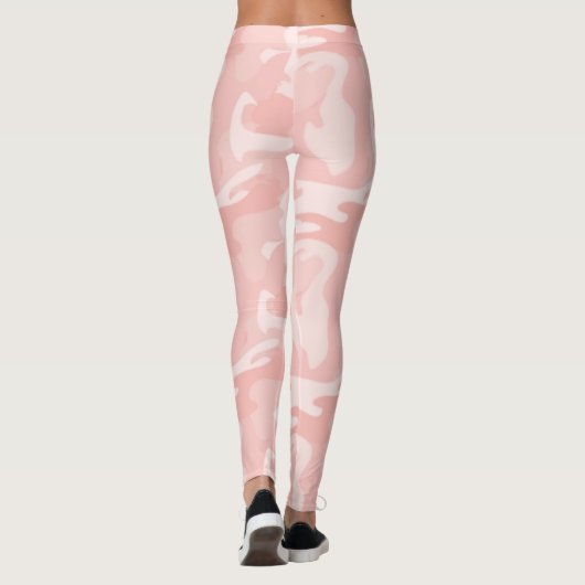 Roze Shero Warrior Leggings - Gym Draag - Dames (Achterkant)