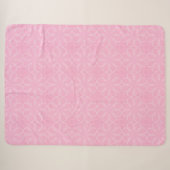 Roze Sherpa Deken (Voorkant (horizontaal))