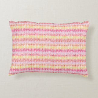 Roze Shibori Tye Die Accent Kussen