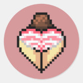  roze shimapan Sticker (Voorkant)