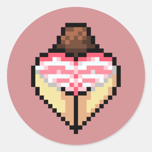  roze shimapan Sticker (Voorkant)