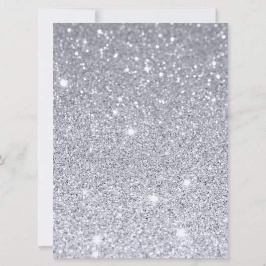 Roze Shimmer Bachelorette Checklist Kaart (Achterkant)