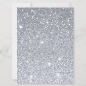 Roze Shimmer Bruids Libs Bachelorette Party Game Kaart (Achterkant)