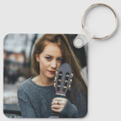 Roze Shine. Shine. Helderheid. Shine. Shine. Sleutelhanger (Achterkant)