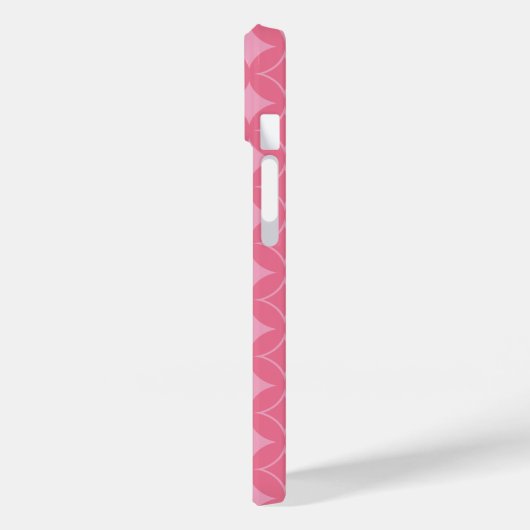 Roze shippo-patroon Case-Mate iPhone case (Achterkant / Links)
