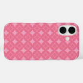 Roze shippo-patroon Case-Mate iPhone case (Achterkant (horizontaal))