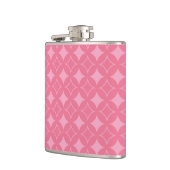 Roze shippo-patroon heupfles (Links)