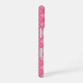 Roze shippo-patroon iPhone 16 hoesje (Rechterkant)