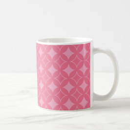 Roze shippo-patroon koffiemok