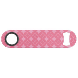 Roze shippo-patroon speed flessenopener