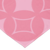 Roze shippo-patroon tafelkleed (Gekanteld)