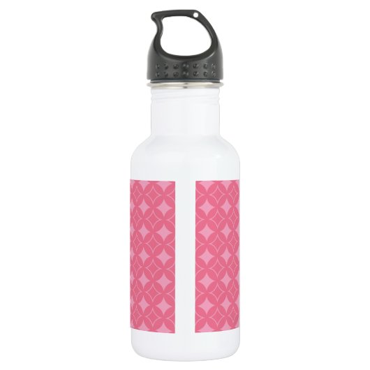 Roze shippo-patroon waterfles  (Achterkant)