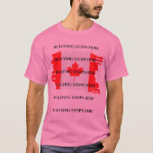 Roze Shirt Day Canada T-Shirt (Voorkant)