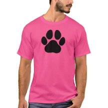 Roze Shirt van de luipaard